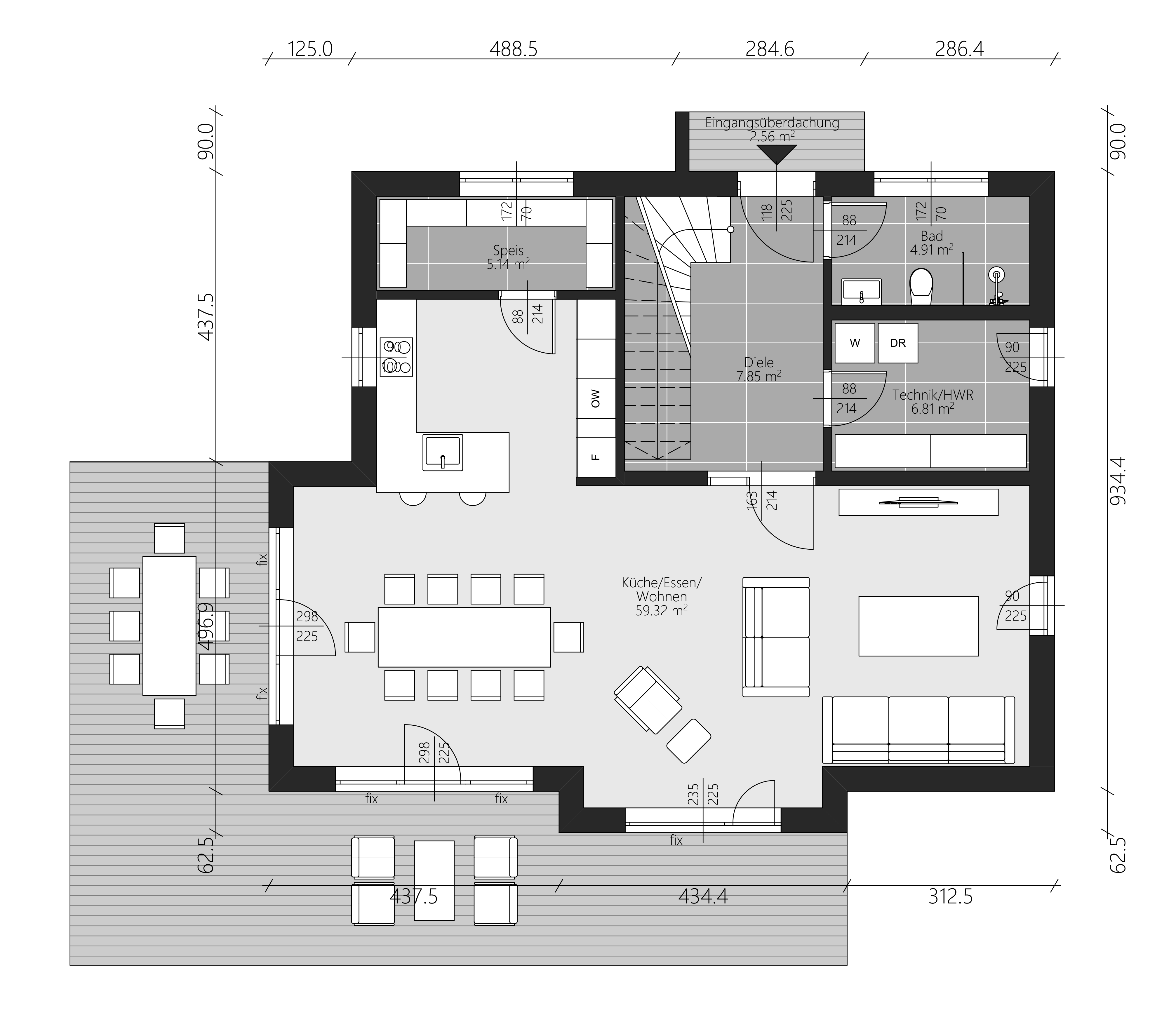 Einfamilienhaus zum Kauf provisionsfrei 529.000 € 5 Zimmer 171 m²<br/>Wohnfläche 599 m²<br/>Grundstück Hahnennester Straße Burgweiler Ostrach 88356