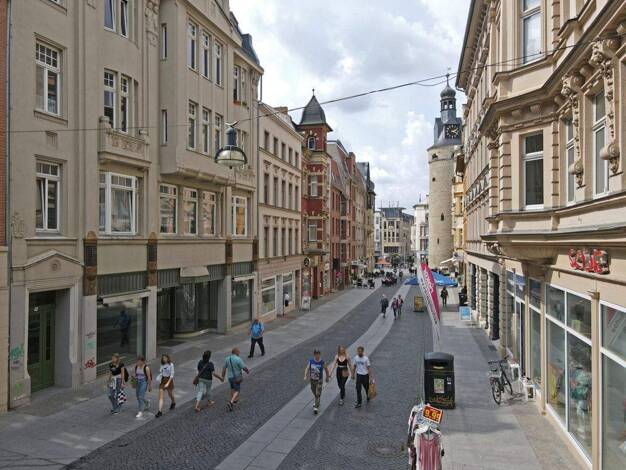 Wohnung zur Miete 414 € 1 Zimmer 49 m² EG Leipziger Straße 79 Innenstadt Halle 06108