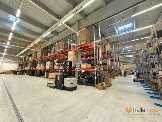 Lagerhalle zur Miete provisionsfrei 3.750 m² Lagerfläche teilbar ab 1.000 m² Steinach Fürth 90765