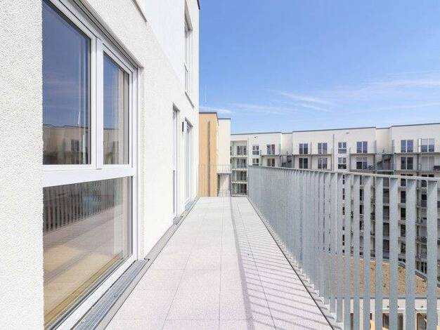 Wohnung zur Miete - Erstbezug 1.999 € 4 Zimmer 108,3 m² 6. Geschoss frei ab 01.01.2026 Meta-Gadesmann-Straße 21 Gallus Frankfurt-Gallus 60326