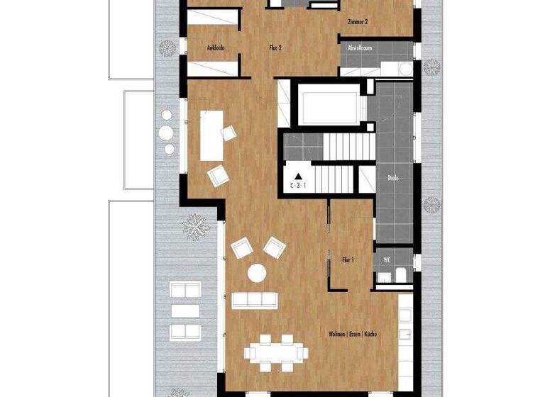 Penthouse zur Miete - Erstbezug 2.995 € 3,5 Zimmer 172 m² 3. Geschoss Ernst-Ludwig-Kirchner-Platz 3 Königstein 61462