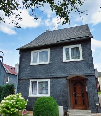 Einfamilienhaus zum Kauf 89.000 € 9 Zimmer 126 m² 1.351 m² Grundstück Herschdorf Großbreitenbach 98701