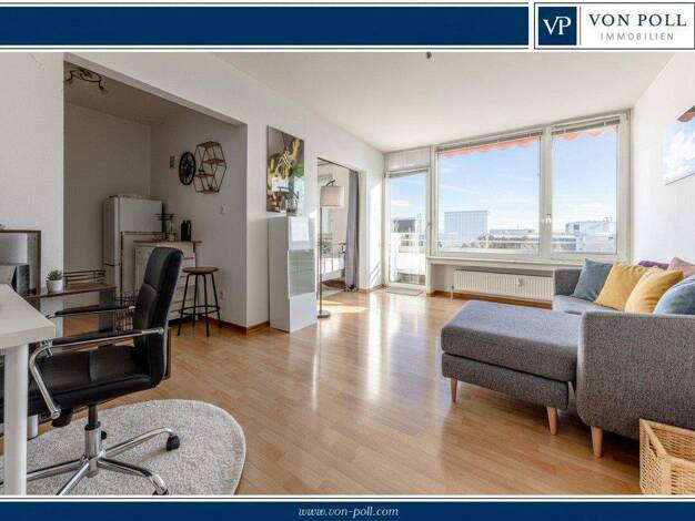 Wohnung zum Kauf 279.000 € 1,5 Zimmer 42 m² 8. Geschoss Ottobrunn 85521