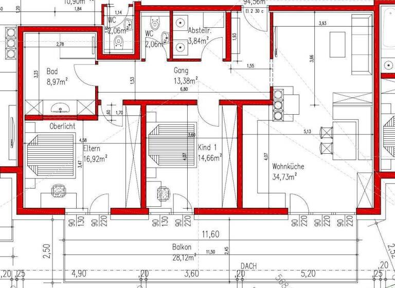 Wohnung zum Kauf 545.000 € 3 Zimmer 94,6 m² Wiesing 6210