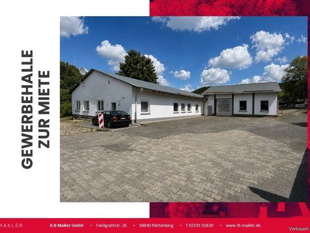 Lagerhalle zur Miete 1.400 € 490 m² Lagerfläche Landemert Plettenberg 58840