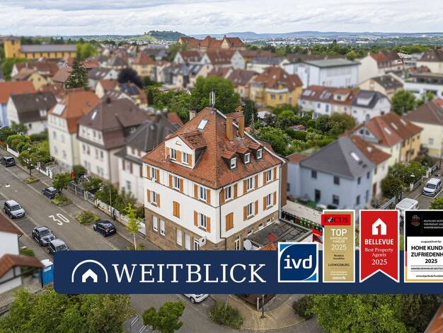 Mehrfamilienhaus zum Kauf 1.640.000 € 14 Zimmer 392,3 m² 353 m² Grundstück Ludwigsburg 71636