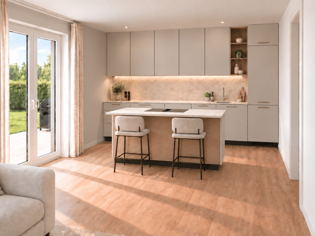 Wohnung zum Kauf - Neubau provisionsfrei 401.148 € 3 Zimmer 81 m² Grüner Weg 2 b Bad Waldliesborn Lippstadt 59556
