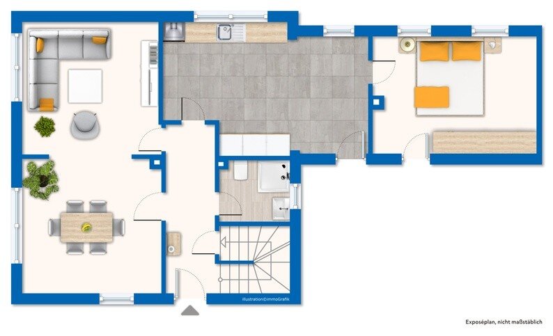 Einfamilienhaus zum Kauf 269.000 € 5 Zimmer 135 m²<br/>Wohnfläche 2.045 m²<br/>Grundstück ab sofort<br/>Verfügbarkeit Brillit Brillit 27442