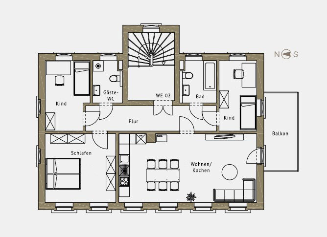 Wohnung zur Miete 1.185 € 4 Zimmer 91,1 m²<br/>Wohnfläche 1.<br/>Geschoss 01.01.2025<br/>Verfügbarkeit Leipziger Straße 98 Zwenkau Zwenkau 04442