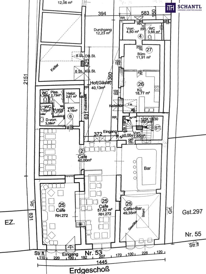 Wohn- und Geschäftshaus zum Kauf als Kapitalanlage geeignet 849.000 € 430,7 m²<br/>Fläche 1.079 m²<br/>Grundstück Hauptstraße Himberg 2325