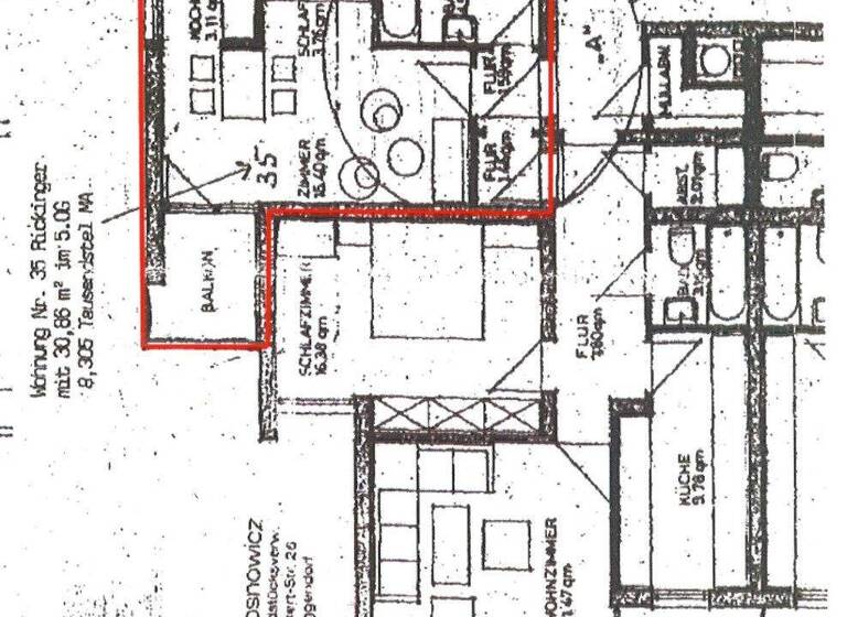 Studio zum Kauf 109.000 € 1 Zimmer 35 m² Plattling 94447