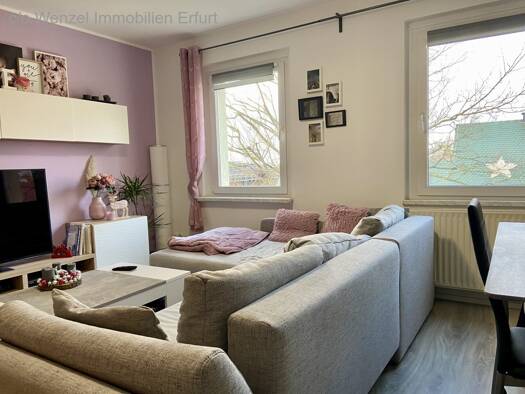 Wohnung zur Miete 510 € 3 Zimmer 62,5 m² 1. Geschoss frei ab 01.10.2025 Siedlungsstraße Guthmannshausen 99628