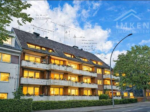 Wohnung zum Kauf 288.000 € 2 Zimmer 50 m² Fuhlsbüttel Hamburg 22335