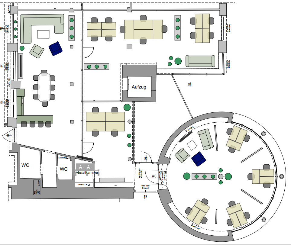 Büro-/Praxisfläche zur Miete provisionsfrei 262,2 m²<br/>Bürofläche Breite Straße 12-15 Stadtmitte Rostock 18055