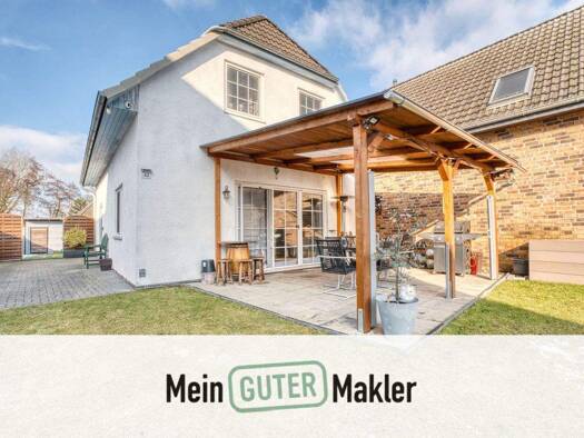 Doppelhaushälfte zum Kauf 284.000 € 4 Zimmer 104 m² 441 m² Grundstück Neuenkirchen Schwanewede 28790