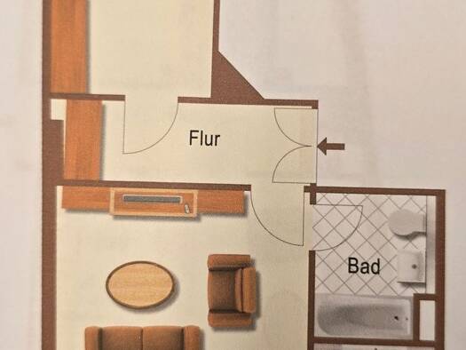 Wohnung zur Miete 275 € 2 Zimmer 55 m² 3 Geschosse frei ab sofort Roßwein Roßwein 04741