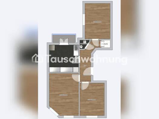Wohnung zur Miete Tauschwohnung 1.300 € 3 Zimmer 57 m² Osdorf Hamburg 20357