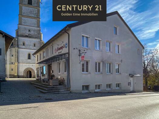 Gewerbeobjekt zum Kauf als Kapitalanlage geeignet 490.000 € 7 Zimmer 271,5 m² 249 m² Grundstück Marktplatz 3 Schnaitsee 83530