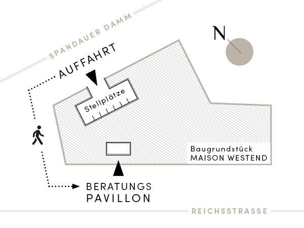 Wohnung zum Kauf provisionsfrei 605.000 € 2,5 Zimmer 74,2 m²<br/>Wohnfläche EG<br/>Geschoss Reichsstraße 55 Westend Berlin 14052