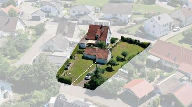Haus zum Kauf 270.000 € 5 Zimmer 120 m² 550 m² Grundstück Dettingen Dettingen an der Iller 88451