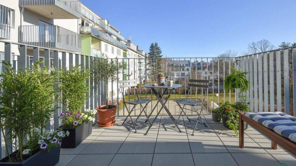 Terrassenwohnung zum Kauf - Erstbezug 215.000 € 1,5 Zimmer 34,4 m² 2. Geschoss Khekgasse Wien 1230