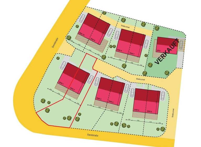 Grundstück zum Kauf provisionsfrei 139.200 € 488,4 m² Grundstück Pivitsheide Detmold / Pivitsheide 32758