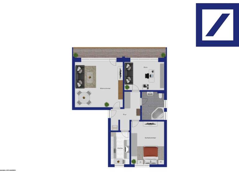 Wohnung zum Kauf 318.000 € 3 Zimmer 79,1 m² frei ab 01.04.2026 Dornholzhausen Bad Homburg 61350