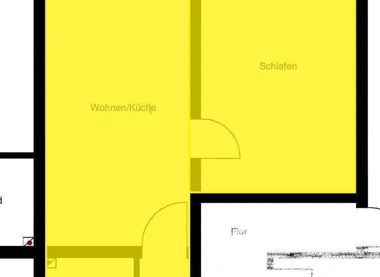 Wohnung zur Miete 704 € 2 Zimmer 44 m² 3. Geschoss frei ab 01.05.2026 Fasanenhof Kassel 34125