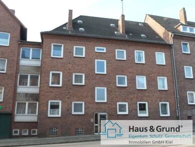 Wohnung zur Miete 300 € 1 Zimmer 30 m² 3. Geschoss frei ab sofort Ziegelteich 15 Vorstadt Kiel 24103