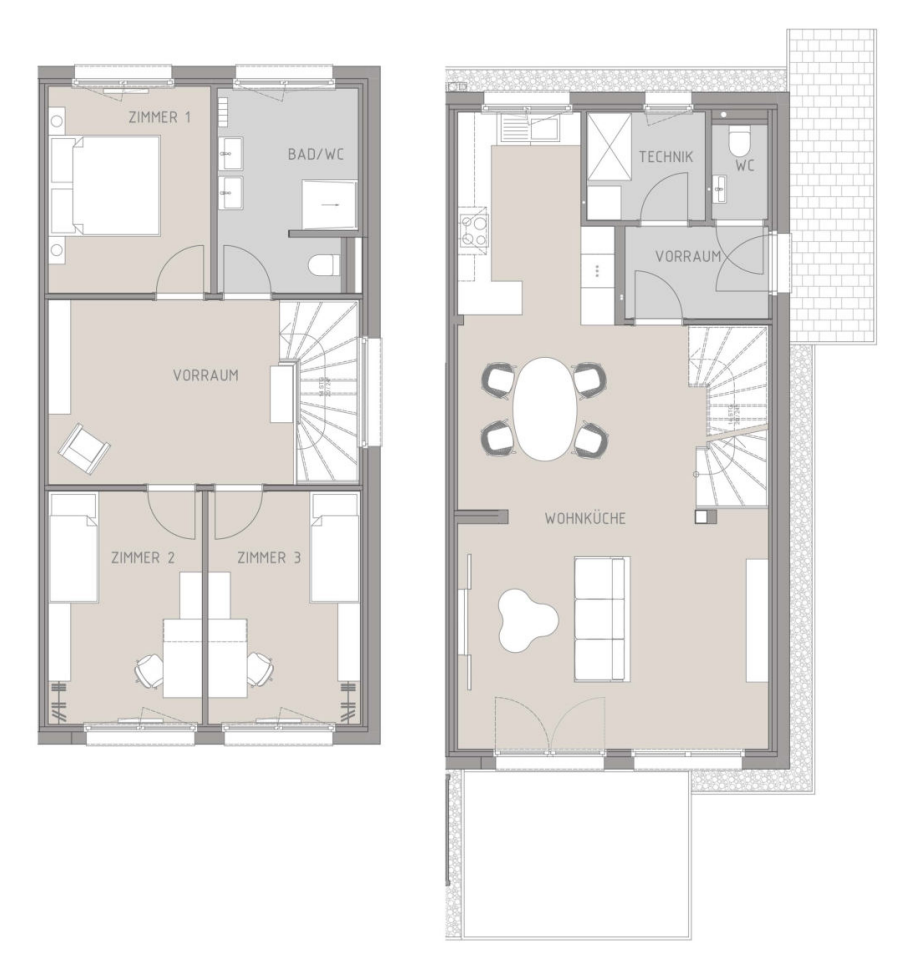 Doppelhaushälfte zur Miete 1.301 € 4 Zimmer 117,5 m²<br/>Wohnfläche 254 m²<br/>Grundstück Haag 3350