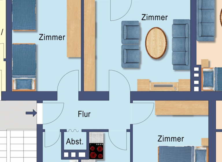 Wohnung zum Kauf provisionsfrei 321.000 € 3 Zimmer 70,2 m²<br/>Wohnfläche 3.<br/>Geschoss Jenaer Straße 3 A Wilmersdorf Berlin 10717