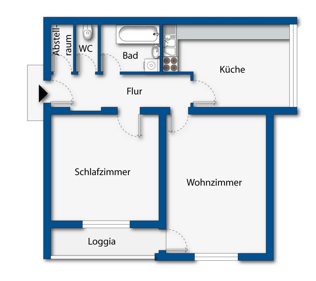 Wohnung zum Kauf 225.000 € 2,5 Zimmer Schwaz 6130