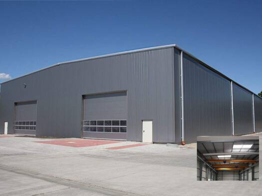 Lagerhalle zur Miete provisionsfrei 860 m² Lagerfläche Münchener Str Wesendorf 29392