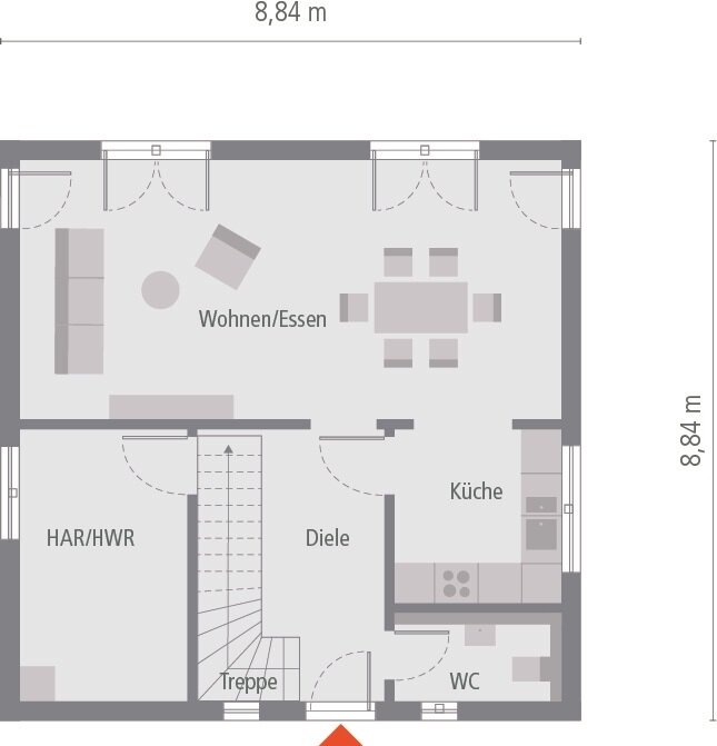 Einfamilienhaus zum Kauf 468.700 € 4 Zimmer 124,8 m²<br/>Wohnfläche 600 m²<br/>Grundstück Bad Urach Bad Urach 72574