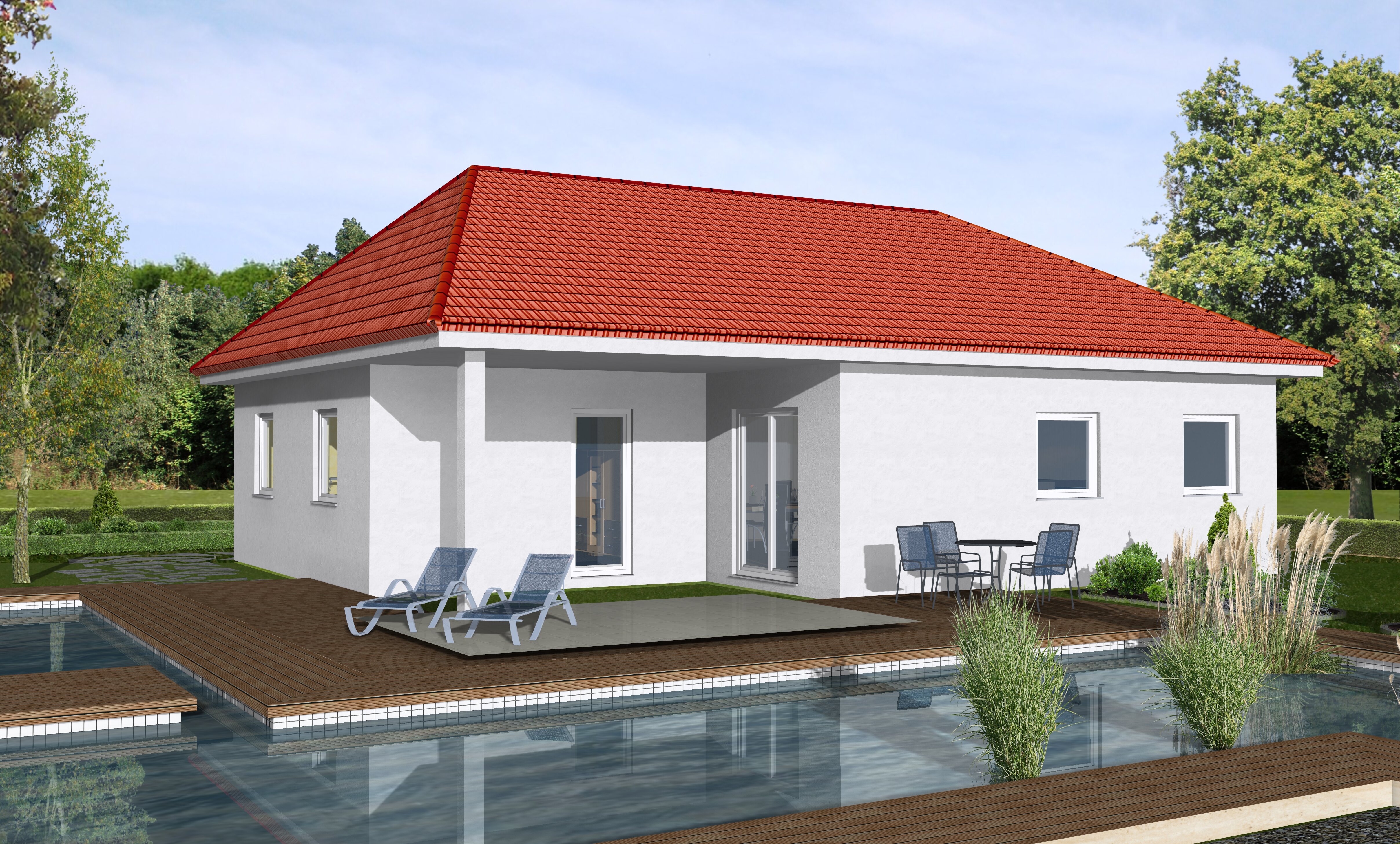 Bungalow zum Kauf provisionsfrei 531.200 € 4 Zimmer 119 m²<br/>Wohnfläche 600 m²<br/>Grundstück Aichstetten Aichstetten 88317