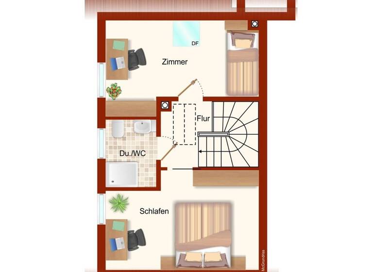 Doppelhaushälfte zum Kauf 299.000 € 3 Zimmer 65,5 m² 168 m² Grundstück Norden 26506