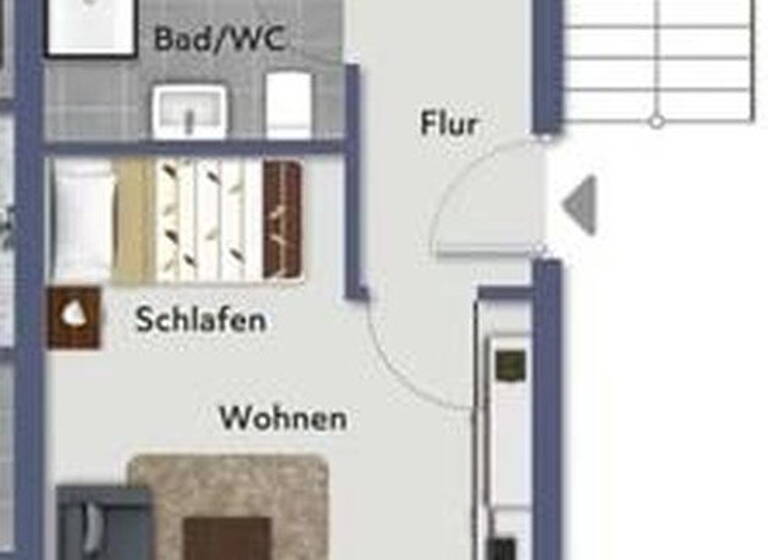 Wohnung zur Miete 750 € 2 Zimmer 43 m² EG frei ab 01.07.2026 Nassachmühle Uhingen 73066