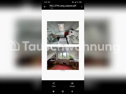 Maisonette zur Miete Tauschwohnung 1.225 € 3,5 Zimmer 80 m² 1. Geschoss Sasel Hamburg 22047