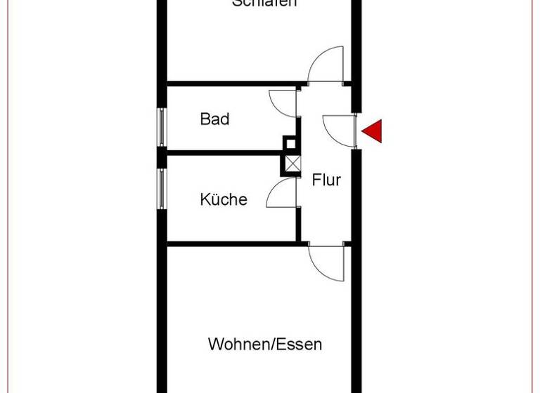 Wohnung zur Miete 790 € 2 Zimmer 57 m² 2. Geschoss frei ab 01.06.2026 Mitte Stuttgart 70184