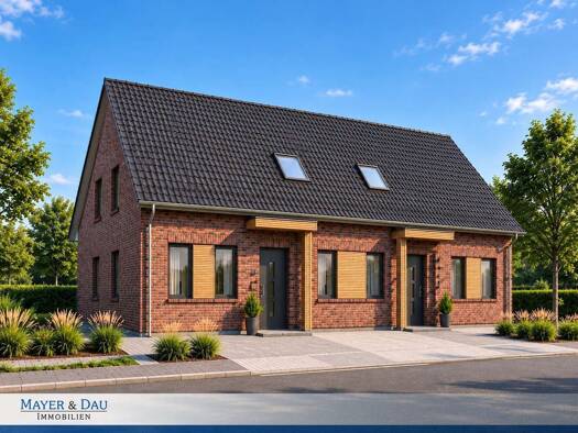 Mehrfamilienhaus zum Kauf - Erstbezug 786.000 € 8 Zimmer 218,2 m² 578 m² Grundstück Halsbek Westerstede 26655