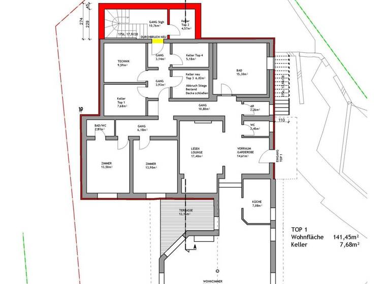 Wohnung zum Kauf 499.000 € 4 Zimmer 141,5 m² EG Karrösten 6463
