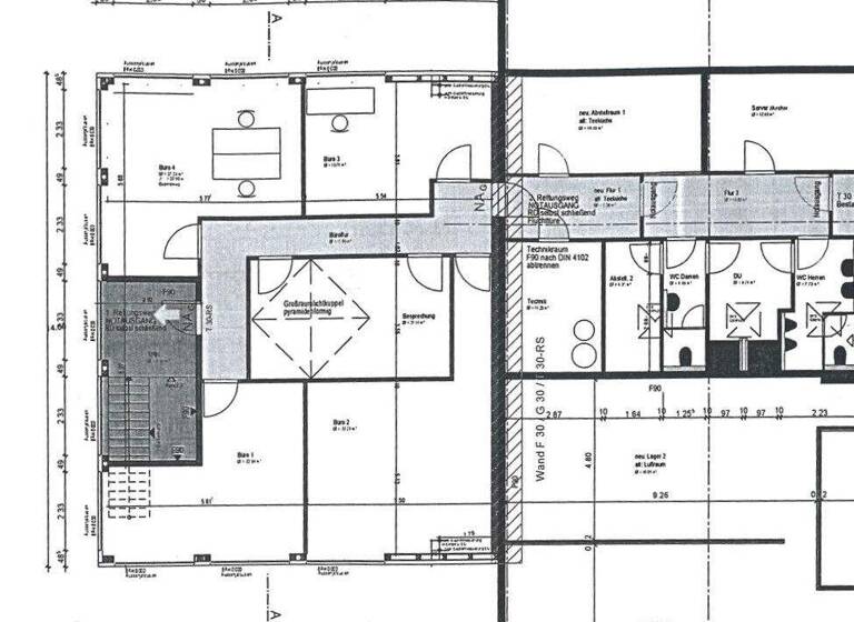 Bürogebäude zur Miete 2.330 € 122,7 m² Bürofläche Großbottwar 71723