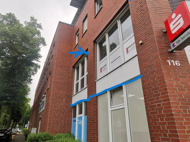 Bürofläche zur Miete provisionsfrei 1.050 € 4 Zimmer 111 m² Bürofläche Innenstadt Ahlen 59227