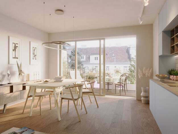 Wohnung zum Kauf - Erstbezug 238.000 € 2 Zimmer 34,5 m² 4. Geschoss frei ab 01.04.2027 Wien,Floridsdorf 1210