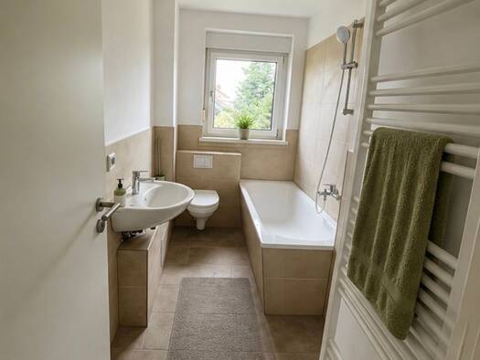 Wohnung zur Miete 432 € 2 Zimmer 48 m² Ernst-Thälmann_Straße 33a Badrina 04509