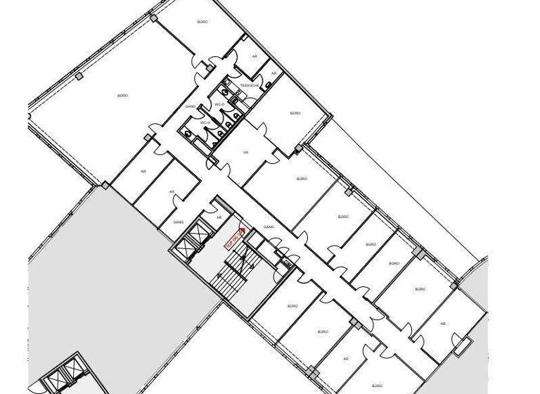 Bürofläche zur Miete 14,50 € 11 Zimmer 559,6 m² Bürofläche Wiedner Hauptstraße 120-124 Wien,Margareten 1050