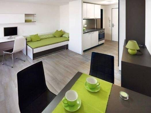 Studio zur Miete 420 € 1 Zimmer 22 m² 4. Geschoss frei ab 01.04.2026 Schnaitheimer Straße 63 Innenstadt Heidenheim an der Brenz 89520
