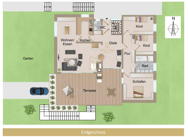 Einfamilienhaus zum Kauf 669.000 € 8 Zimmer 224 m² 701 m² Grundstück Klein-Karben Karben 61184