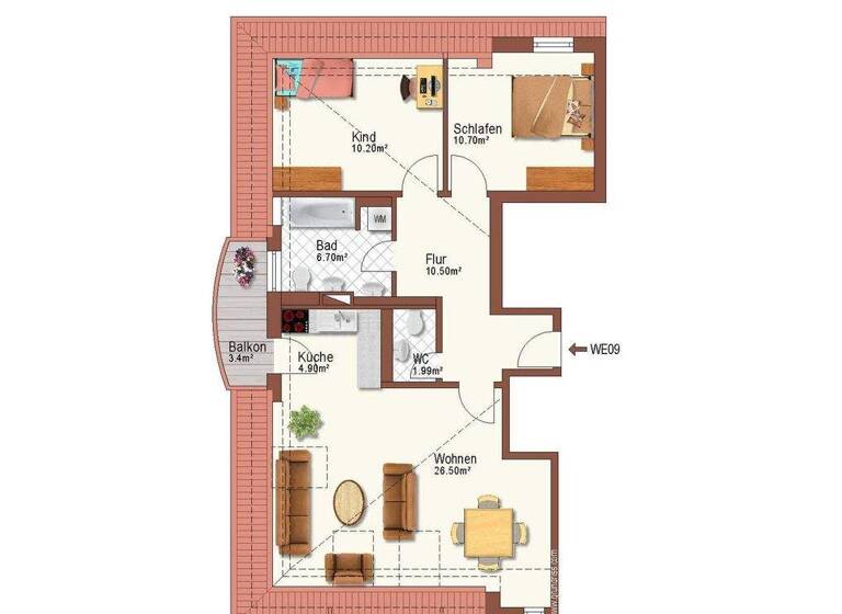 Wohnung zum Kauf 265.000 € 3 Zimmer 73 m² 2. Geschoss Plauen Dresden 01187