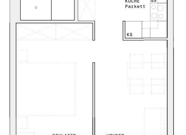 Wohnung zur Miete - Erstbezug 763 € 2 Zimmer 46 m² 10. Geschoss Wien 1220